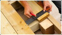 timber decking construction